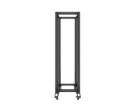 LANBERG Stojąca 19" 42U 600x800mm Open Rack (czarna) OR01-6842-B - 455672 - zdjęcie 2